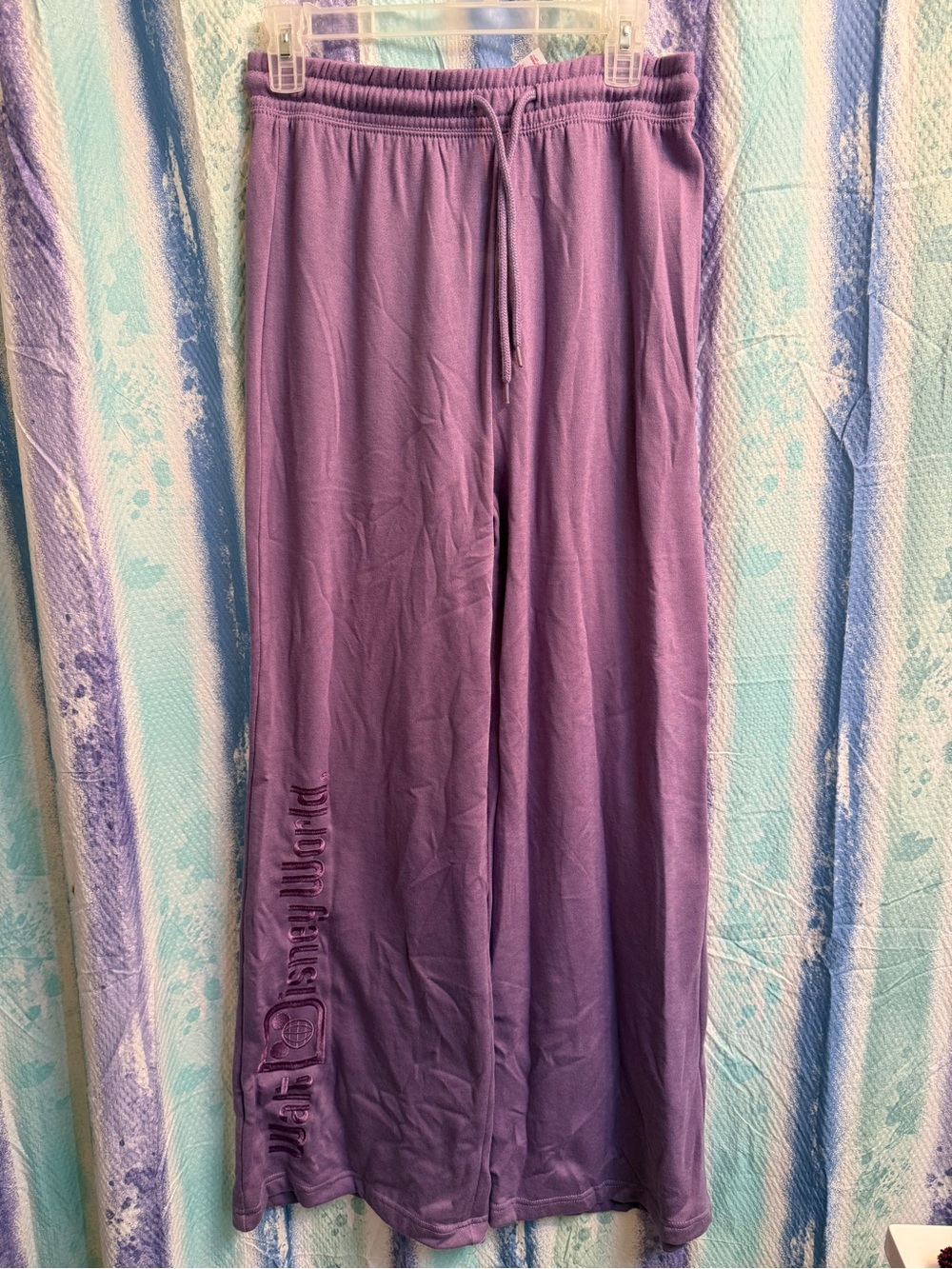 Women’s Purple Drawstring Lounge Pants